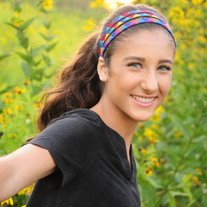 3 Sport Skinny Multicolor Running Yoga Gym Headban